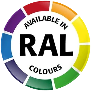 Available in RAL colours
